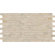 American Olean Costa Rei 2" x 1" Brick Joint Mosaic Tile in Sabbia Dorato