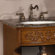 Silkroad Exclusive 58" Franklin Double Bathroom Vanity