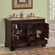 Silkroad Exclusive Sally 48" Double Sink Bathroom Vanity Cabinet