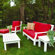 Seaside Casual Nantucket Deep Seating Group with Cushions