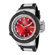 Invicta Men's Subaqua GMT Red Dial Black Polyurethane and Stainless Steel Watch
