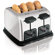 Hamilton Beach Classic Chrome 4 Slice Extra Wide Slot Toaster