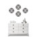 WallPops! Jonathan Adler Nixon Dot Wall Decal