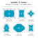WallPops! Jonathan Adler Enamel Frames Wall Art Kit