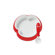 BabyBjorn Bright Red Plate and Spoon Set