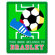 Olive Kids Game On Soccer Personalized Kids Book Plate