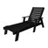 POLYWOOD&reg; Captain Chaise Lounge with Arms