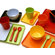 notNeutral Melamine Snack Set in Blue/Green