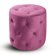 Ave Six Curves Fabric Ottoman