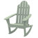 Great American Woodies Cottage Classic Rocker with Side Table