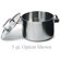 iittala Tools 2-Qt. Stainless Steel Round Casserole