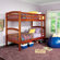 Wildon Home &reg; Diamond Lake Twin over Twin Bunk Bed with Built-In Ladder