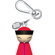 Alessi Chin Family by Stefano Giovannoni Key Ring