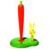 Alessi Bunny & Carrot Kitchen Roll Holder by Stefano Giovannoni