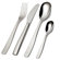 Alessi Knifeforkspoon Dessert Spoon by Jasper Morrison