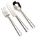Alessi Asta Flatware Collection in Mirror Polished by Alessandro Mendini