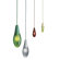 Luceplan Pod Lens Suspension Light