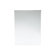 Gatco Tiara Rectangle Mirror