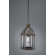 Massive Narbonne One Light Outdoor Hanging Lantern in Rust