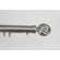 Rod Desyne Elite Traverse  Fluted-Ball Center Open  Rod with Sliders