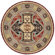 St. Croix Traditions Sparta Navy/Red Rug