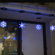 Mr. Light 6" 4-Piece Individual Solar Hanging LED Solar Tree Light Set in Blue and White