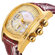 JBW Men's Ceasar Leather Watch in Brown