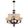 DVI Devonshire 9 Light Up Chandelier