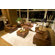 Elements Fine Home Furnishings Soho Top Grain Leather Chair and Ottoman