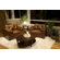 Elements Fine Home Furnishings Soho Top Grain Leather Chair and Ottoman