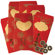 Oriental Furniture Lucky Envelopes with Coins (Set of 6)