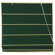 Oriental Furniture Cotton Roman Shades Blinds in Dark Green