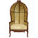 Oriental Furniture Queen Victoria Velvet Balloon Chair
