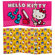 Oriental Furniture Tall Double Sided Hello Kitty Vanity Canvas Room Divider