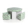 GreenTown Tot Pod Kids 3 Piece Table and Chairs Set