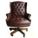 Parker House Furniture Home Office High-Back Leather Executive Chair with Tufting