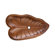 Thompson Traders Otono Leaf Shaped Hand Hammered Copper Vessel Sink
