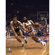 Mounted Memories Walt Frazier New York Knicks Autographed vs Boston Celtics Photograph with "HOF 1987" Inscription