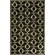 Liora Manne Spello Arabesque Black Outdoor Rug