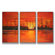 Stupell Industries Autumn Sunset Triptych Wall Art