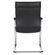 Amstyle Freischwinger "Milano Visitor" in Schwarz / Chrom