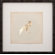 Mirror Image Home Gold Leaf Bird on Archival Paper Art