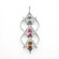 CZ Collections Multicolor Shiny Drop Pendant