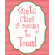 Secretly Designed Santa Coming to Town Art Print