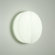 Rotaliana Lucio W1 Wall Sconce in Chrome / Etched White