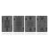 Molla Space, Inc. MollaSpace Deck of Cards in Black