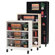 Sandusky Cabinets 58" H Four Shelf Mobile Bookcase