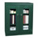 Sandusky Cabinets Clear View Extra Large Capacity Counter Height Cabinet