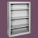 Sandusky Cabinets 52" H Four Shelf Bookcase