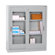Sandusky Cabinets Storage Cabinets with Sliding Door Clear View